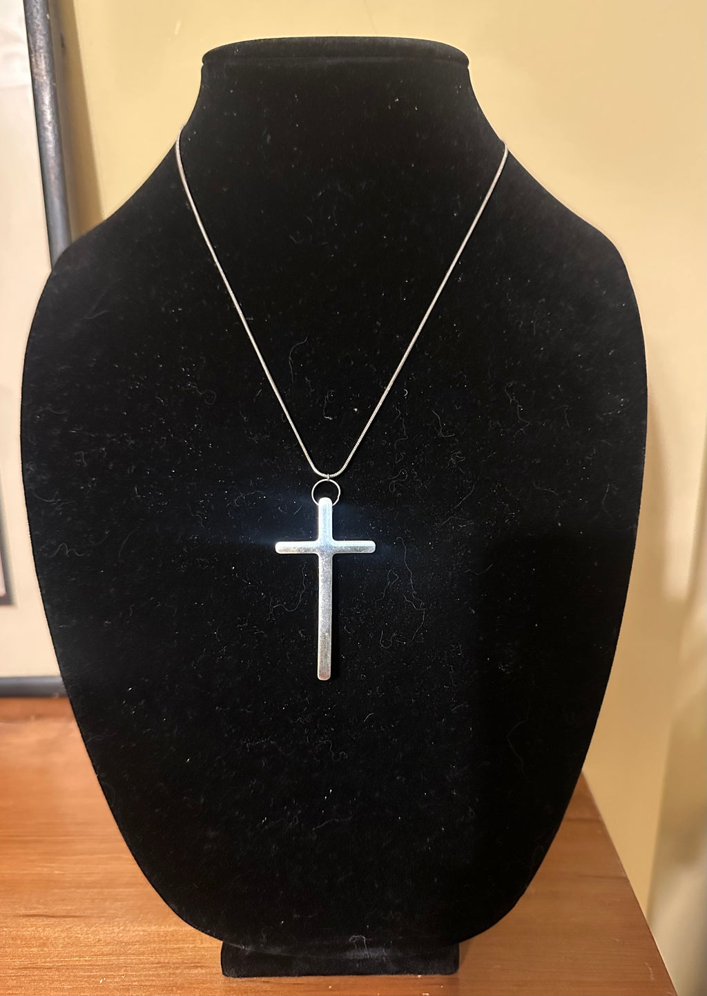 Buffy’s Silver Cross Necklace