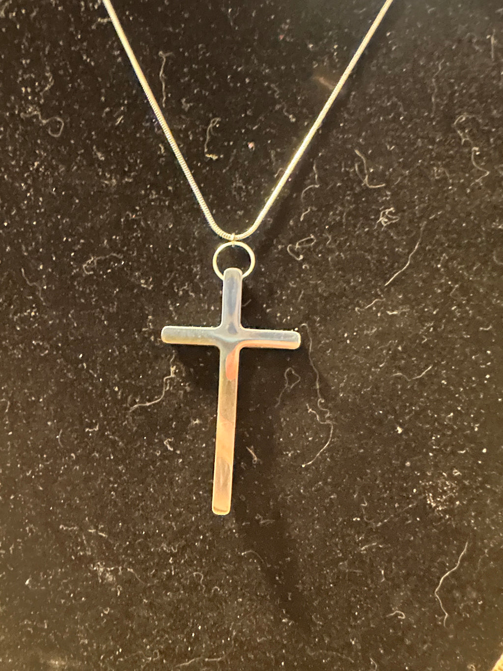 Buffy’s Silver Cross Necklace