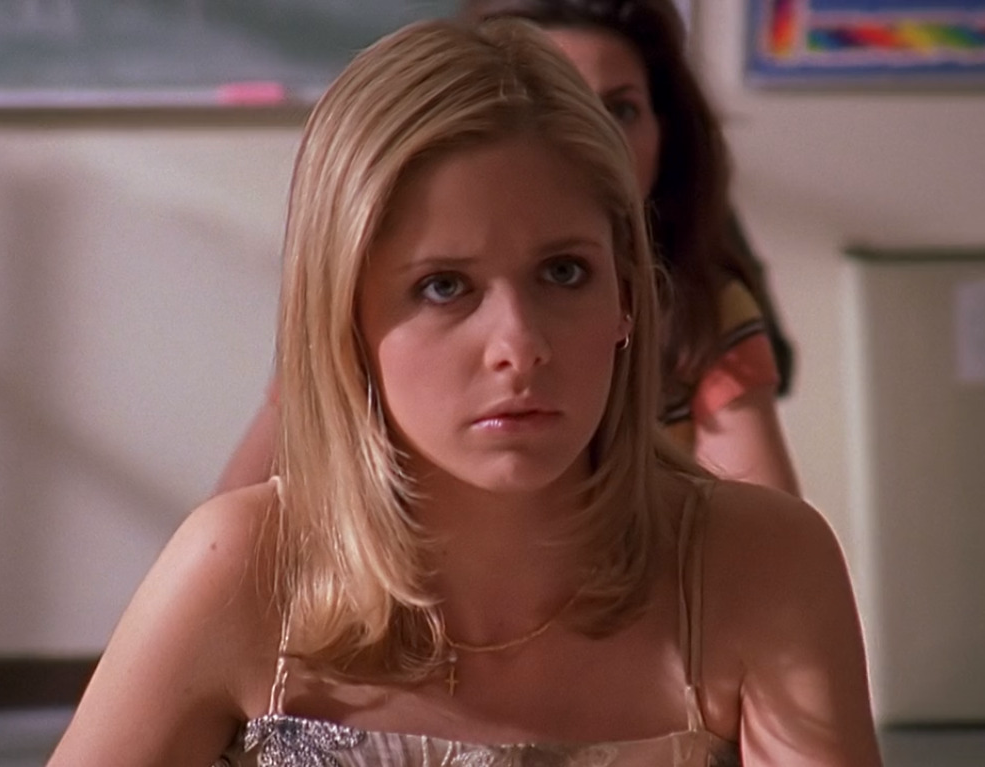 BTVS “Becoming” Beaded Replica Cross Choker Necklace