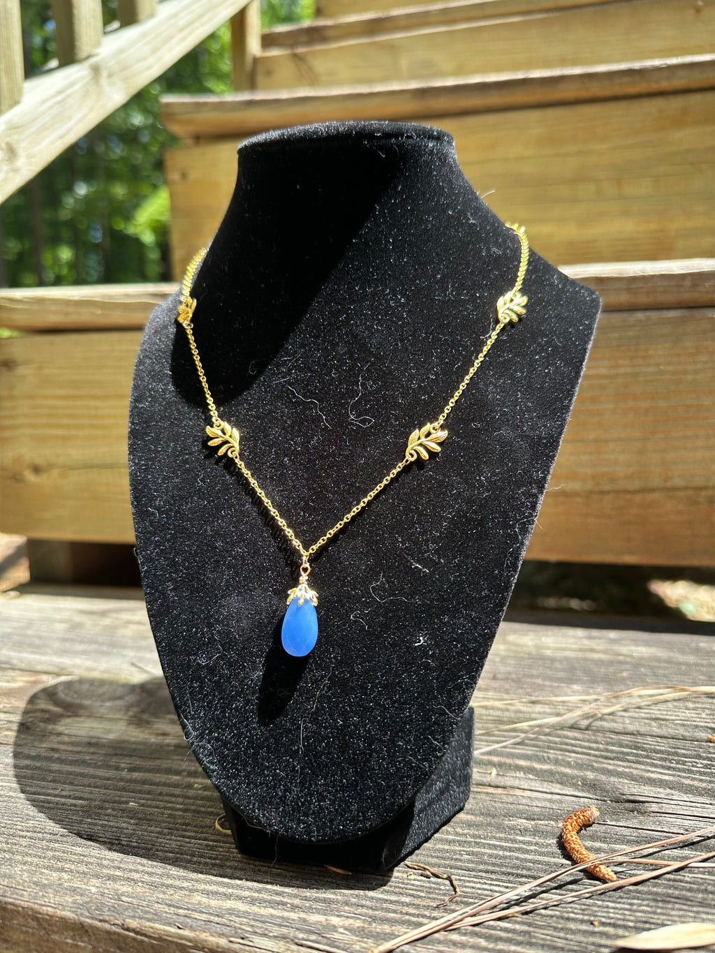 Buffy Summers 7x06 inspired Chalcedony Branch Necklace