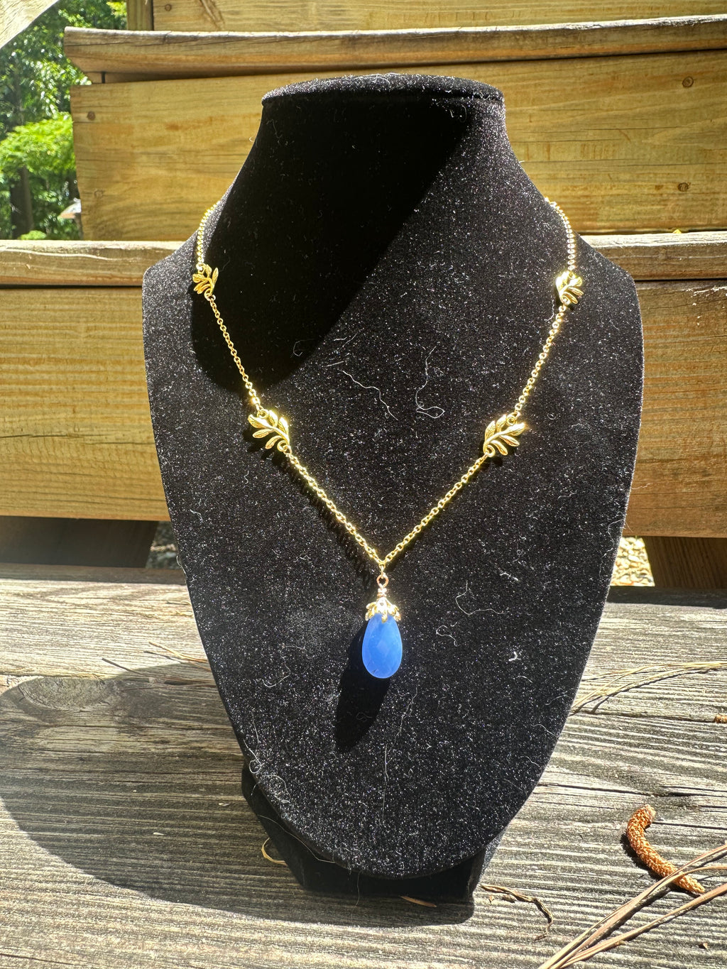 Buffy Summers 7x06 inspired Chalcedony Branch Necklace