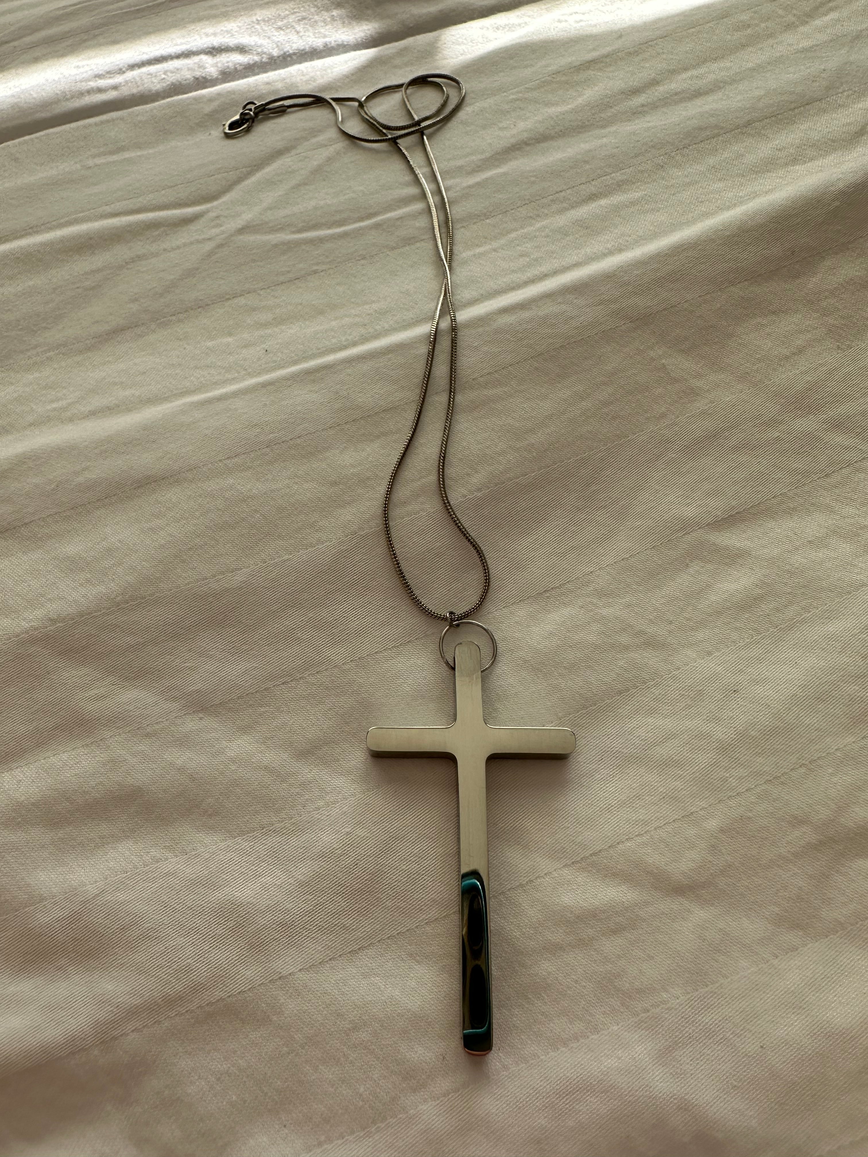 Buffy’s Silver Cross Necklace